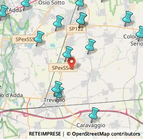 Mappa Via Monte Cervino, 24040 Castel Rozzone BG, Italia (6.3215)