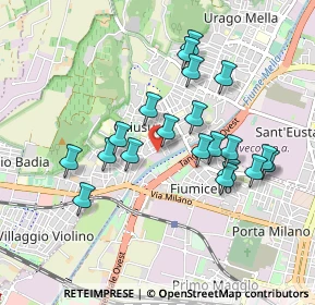 Mappa Via dei Turlini, 25127 Brescia BS, Italia (0.8435)