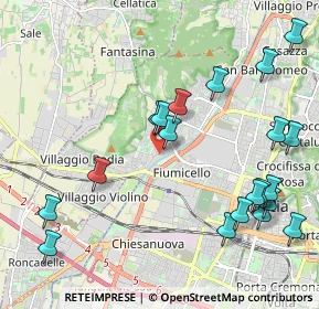 Mappa Via dei Turlini, 25127 Brescia BS, Italia (2.4485)