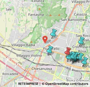 Mappa Via dei Turlini, 25127 Brescia BS, Italia (2.61692)