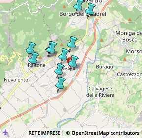 Mappa Viale Rimembranza, 25080 Prevalle BS, Italia (1.56455)