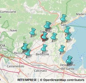 Mappa Viale Rimembranza, 25080 Prevalle BS, Italia (6.49813)