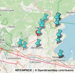 Mappa Viale Rimembranza, 25080 Prevalle BS, Italia (7.9235)