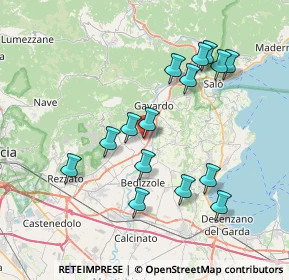 Mappa Viale Rimembranza, 25080 Prevalle BS, Italia (7.30533)