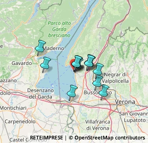 Mappa Lungolago C. Preite, 37011 Bardolino VR, Italia (7.59077)