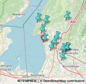 Mappa Lungo Lago C. Preite, 37011 Bardolino VR, Italia (6.29583)