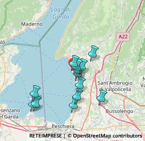 Mappa Lungo Lago C. Preite, 37011 Bardolino VR, Italia (5.95)