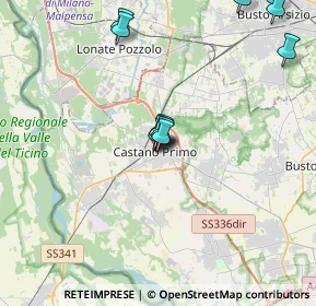 Mappa Via del Pozzo, 20022 Castano Primo MI, Italia (5.06357)