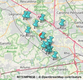 Mappa Via Paladina, 20014 Nerviano MI, Italia (2.89786)