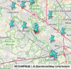 Mappa Via Paladina, 20014 Nerviano MI, Italia (4.71333)