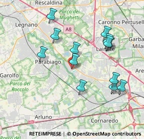 Mappa Via Paladina, 20014 Nerviano MI, Italia (3.78538)