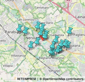 Mappa Via Paladina, 20014 Nerviano MI, Italia (1.4265)