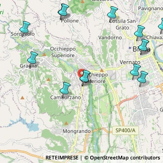 Mappa Via Camburzano, 13897 Occhieppo Inferiore BI, Italia (2.84643)