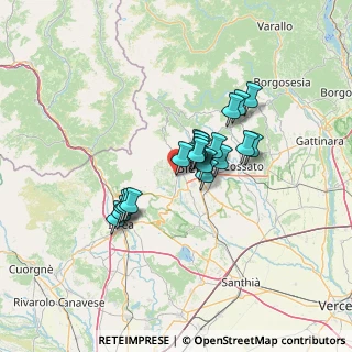 Mappa Via Camburzano, 13897 Occhieppo Inferiore BI, Italia (9.486)