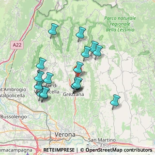 Mappa Strada Panoramica, 37023 Grezzana VR, Italia (6.80389)