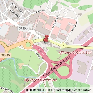Mappa Via San Pieretto, 19, 37010 Affi, Verona (Veneto)
