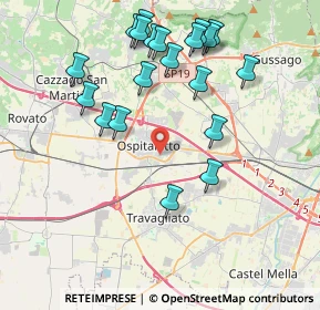 Mappa Via Don Pietro Patelli, 25035 Ospitaletto BS, Italia (4.192)