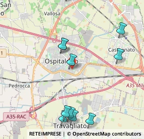 Mappa Via Don Pietro Patelli, 25035 Ospitaletto BS, Italia (2.40545)