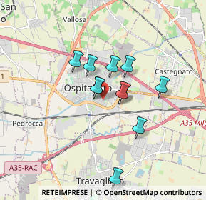 Mappa Via Don Pietro Patelli, 25035 Ospitaletto BS, Italia (1.26545)