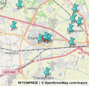 Mappa Via Don Pietro Patelli, 25035 Ospitaletto BS, Italia (2.25)