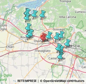 Mappa Via Don Pietro Patelli, 25035 Ospitaletto BS, Italia (6.79313)