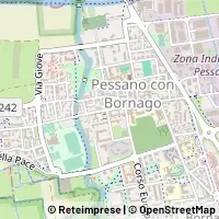 خريطة Pessano con Bornago