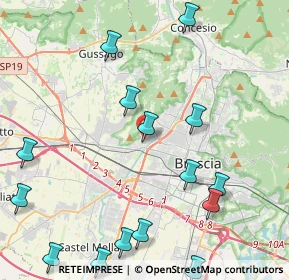 Mappa Via Luigi Bazoli, 25127 Brescia BS, Italia (5.40867)