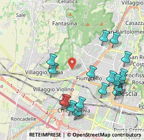 Mappa Via Luigi Bazoli, 25127 Brescia BS, Italia (2.3005)