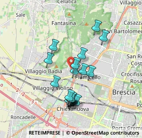 Mappa Via Luigi Bazoli, 25127 Brescia BS, Italia (1.6465)