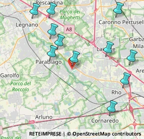 Mappa Via Donato Bramante, 20014 Nerviano MI, Italia (4.72909)
