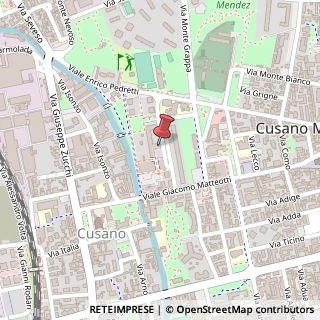 Mappa Via Giuseppe Mazzini, 17, 20095 Cusano Milanino, Milano (Lombardia)