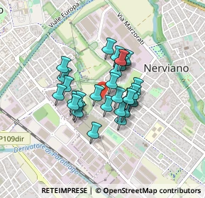 Mappa Via dei Mille, 20014 Nerviano MI, Italia (0.28621)