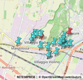 Mappa Via del Santellone, 25135 Brescia BS, Italia (0.8025)