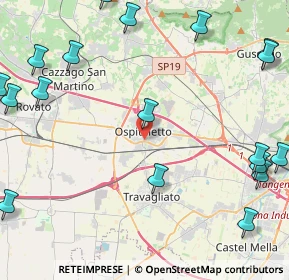 Mappa Via Giacomo Matteotti, 25035 Ospitaletto BS, Italia (6.555)