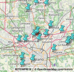 Mappa 20095 Cusano Milanino MI, Italia (8.915)