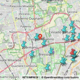 Mappa 20095 Cusano Milanino MI, Italia (3.0835)