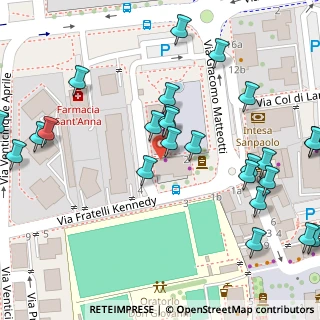Mappa Piazza 11 Settembre, 20044 Arese MI, Italia (0.08385)