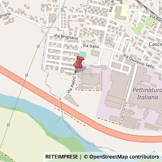 Mappa Via Pietro Serpentiero, 5, 13856 Vigliano Biellese, Biella (Piemonte)