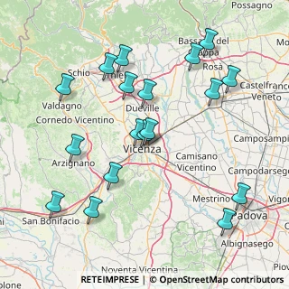 Mappa Viale del Cimitero, 36100 Vicenza VI, Italia (17.07111)