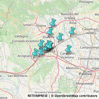 Mappa Viale del Cimitero, 36100 Vicenza VI, Italia (7.47571)