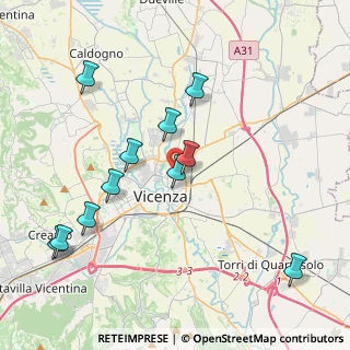 Mappa Viale del Cimitero, 36100 Vicenza VI, Italia (4.17)