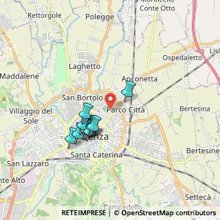 Mappa Viale del Cimitero, 36100 Vicenza VI, Italia (1.47545)
