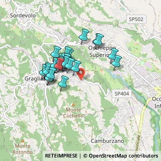 Mappa Via Bertola, 13895 Muzzano BI, Italia (0.74444)