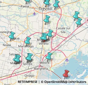 Mappa Via Giovanni Battista Piranesi, 31021 Mogliano Veneto TV, Italia (9.9525)