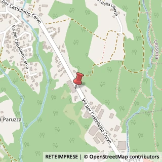 Mappa Via per Castelletto Cervo, 290, 13836 Cossato, Biella (Piemonte)