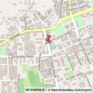 Mappa Via Fratelli Rosselli, 12, 13900 Biella, Biella (Piemonte)