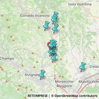Mappa Via della Stampa, 36070 Trissino VI, Italia (2.78333)