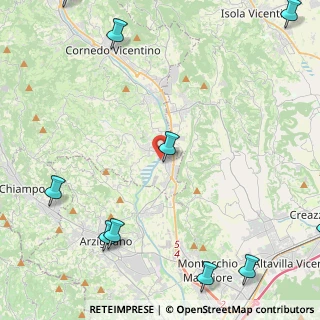 Mappa Via della Stampa, 36070 Trissino VI, Italia (7.17909)