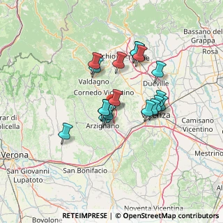 Mappa Via della Stampa, 36070 Trissino VI, Italia (11.17056)