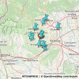 Mappa Via della Stampa, 36070 Trissino VI, Italia (8.21417)